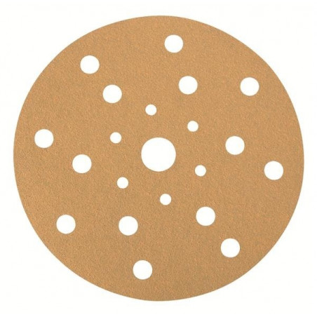 Disque abrasif velcro perforé D150mm 21 trous Lot de 100
