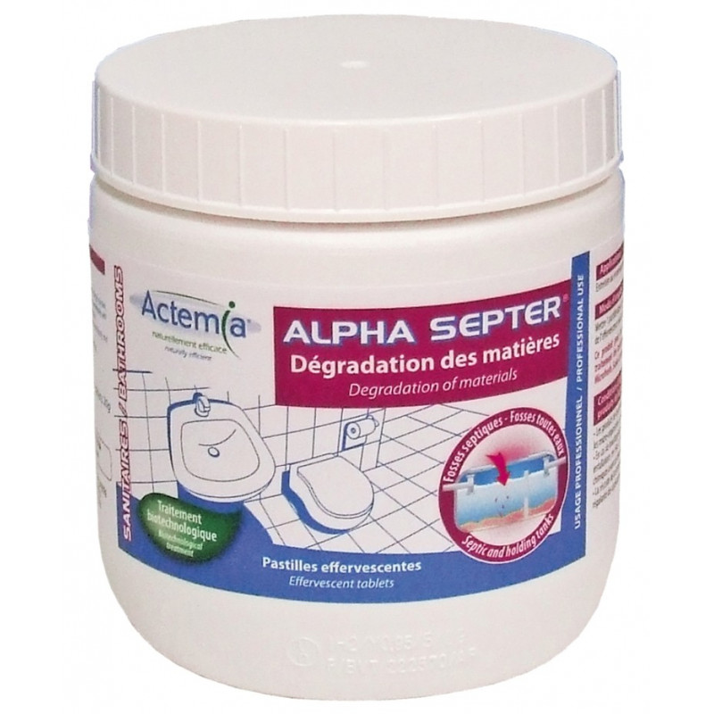 ENZYMA SEPTI-FOS traitement des fosses septiques et wc chimiques 1L