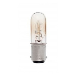 Lampe tube pour réfrigérateur incandescente BA15D
