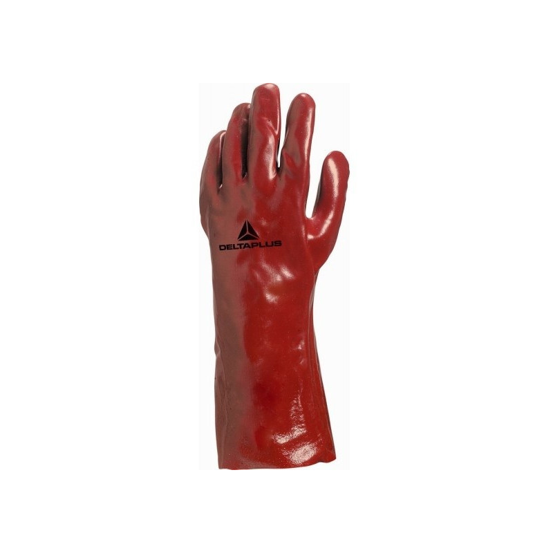 Gant PVC rouge DELTA PLUS
