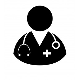 Gant d'examen jetable en vinyle poudré Lot de 100