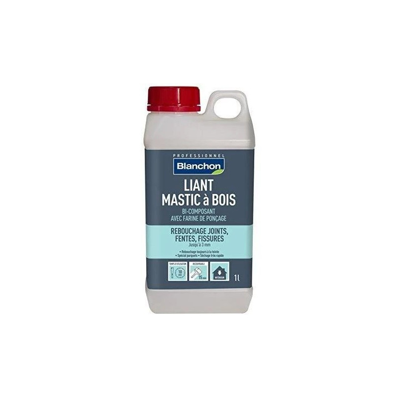 Liant mastic à bois BLANCHON 1L