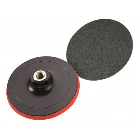 Plateau de ponçage velcro M14 D125mm pour meuleuse