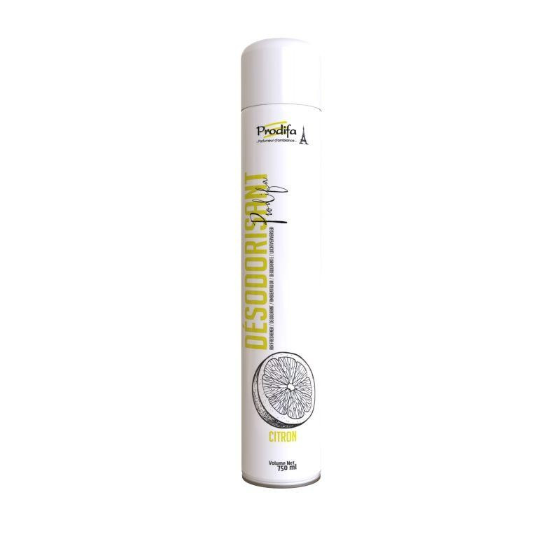 Désodorisant Aérosol PRODIFA Citron 750ml