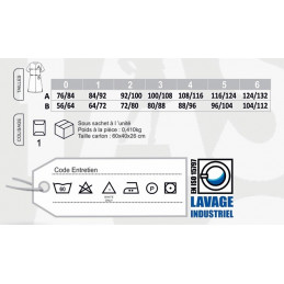 Blouse Femme JOSY manchette courte rayé bleu TAILLE 0 HASSON