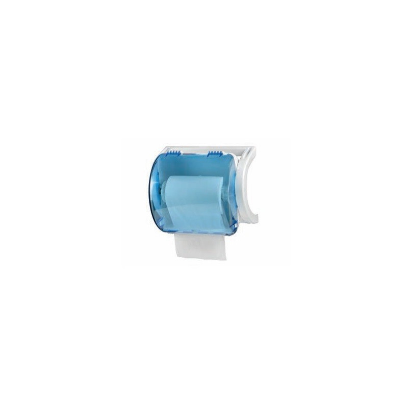 Distributeur bobine essuie-mains ROLLOUT ABS Bleu transparent