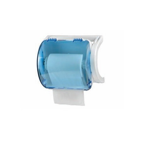 Distributeur bobine essuie-mains ROLLOUT ABS Bleu transparent