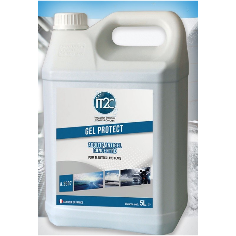 GEL PROTEC Concentré Anti-gel pour lave glace 5L