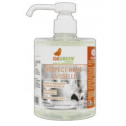Liquide vaisselle pomme verte IDEGREEN 500ml ECOCERT