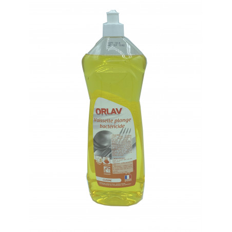 Liquide Vaisselle Bactéricide parfum citron ORLAV 1L