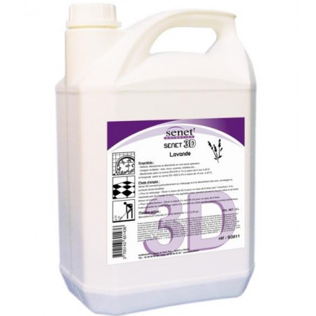 Détergent Surodorant Bactéricide SENET 3D Lavande