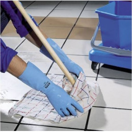 Gant de ménage Latex bleu Vital 117 MAPA