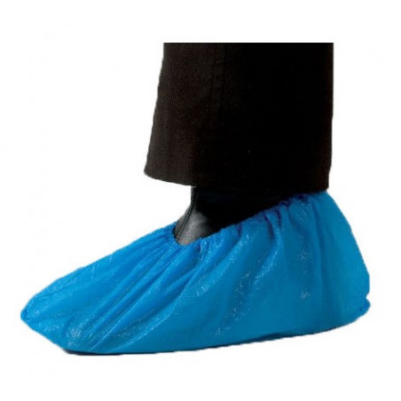 Surchaussure polyéthylène bleu Lot de 100