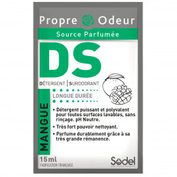 Dosettes DS Mangue 15ml Propre Odeur