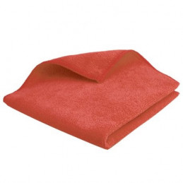Lavette microfibre 38x38cm Rouge 250g/m²