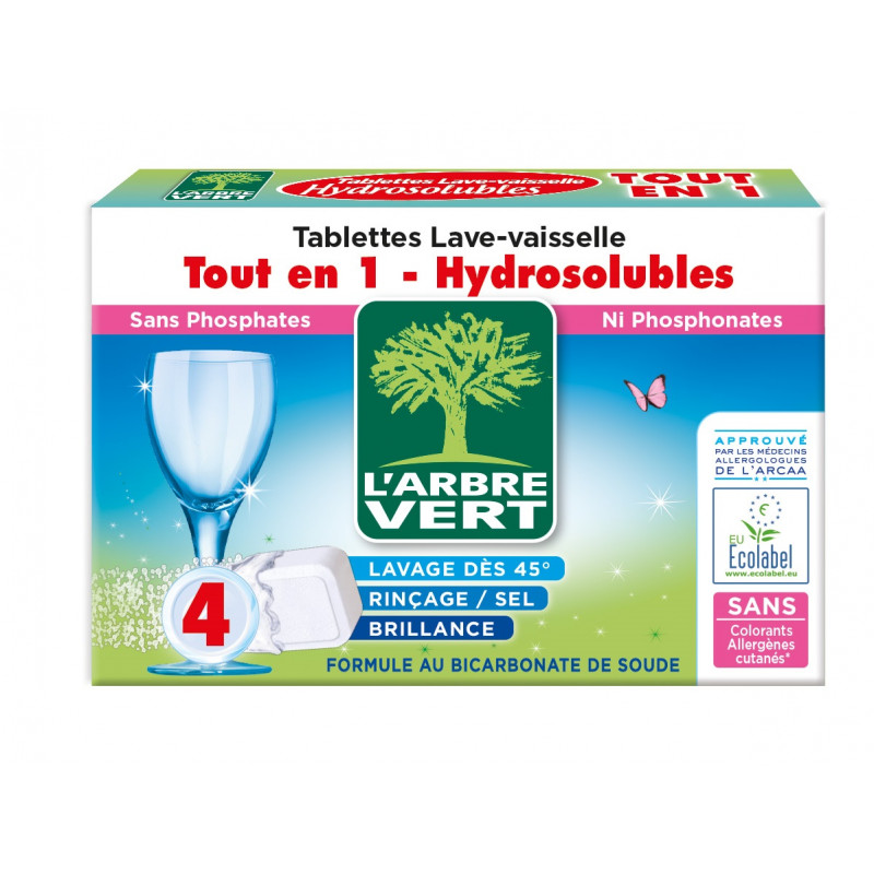Acheter liquide vaisselle L'ARBRE VERT bicarbonate de soude & pamplemousse  (750ml)