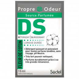 Dosettes DS Fleur de coton 15ml Propre Odeur