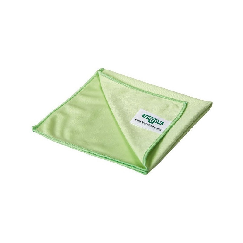 Microfibre verte vitres et cadres 40 x 40cm MICROWIPE UNGER