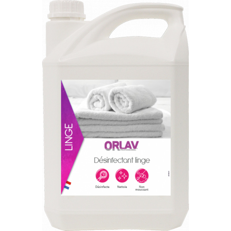 Additif Liquide Désinfectant du linge ORLAV 5L