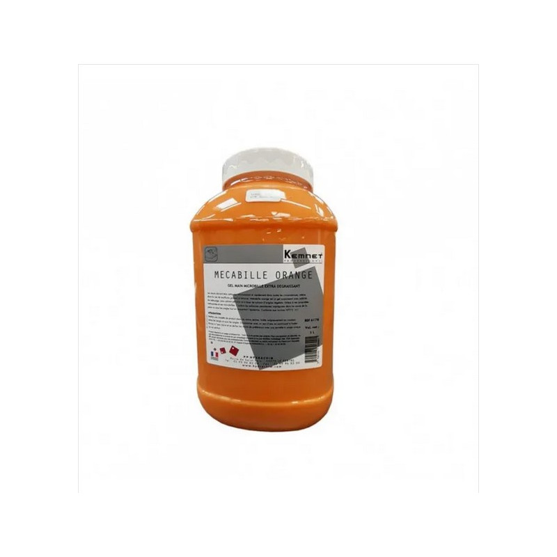 Savon mécanicien Mécabille orange KEMNET 5L