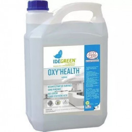 Désinfectant de surface sans rinçage anti-odeurs Déterquat Oxy'Health 5L
