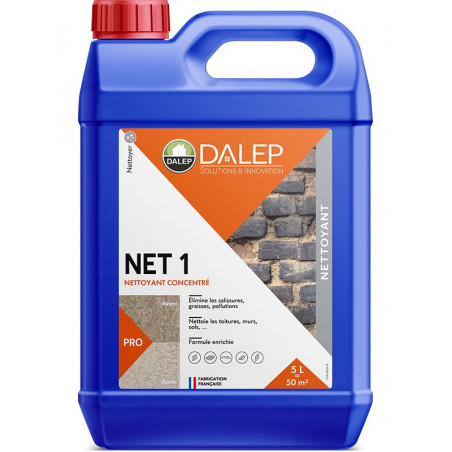 Nettoyant alcalin concentré polyvalent NET 1 DALEP 5L