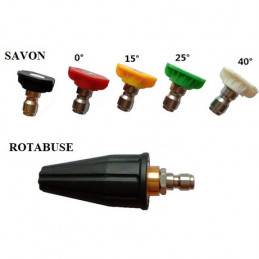 Kit 5 buses + Rotabuse compatible pulvérisateur et nettoyeur HP