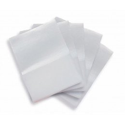 Serviette en papier blanc de Bar Glace 1 Pli 17x17