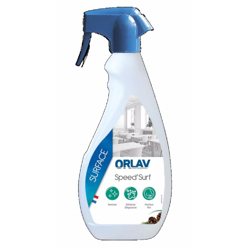 Nettoyant détachant multi-surfaces Speed surf ORLAV 750ml