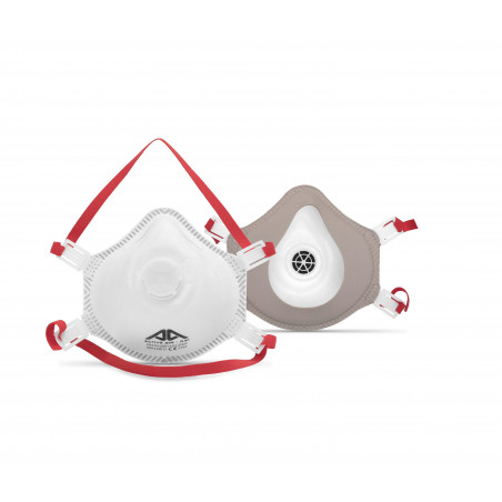 Masque coque avec Valve FFP3 NR D Active Air R31 Lot de 10 ACTIVE GEAR