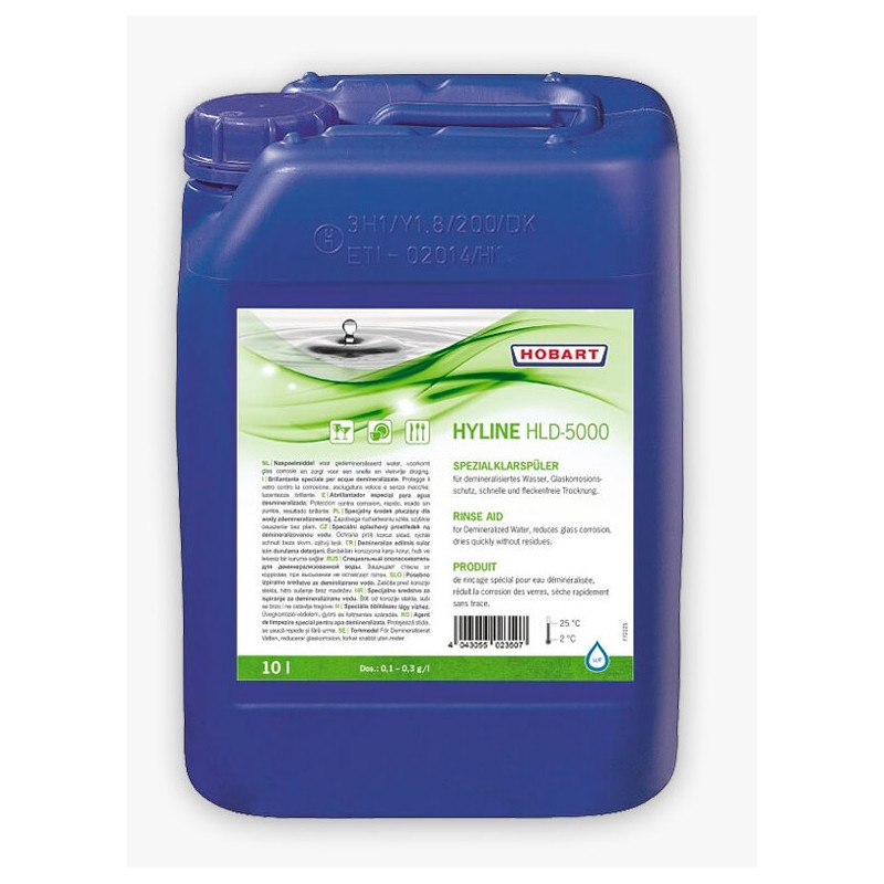 Hyline HLD-5000 Produit de rinçage eau osmosée 10L HOBART