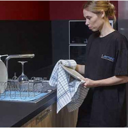 Torchon Vaisselle 100% coton Luxe Lot de 3 LAMATEX