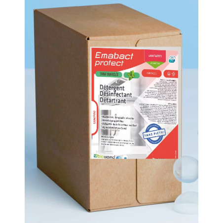 Nettoyant sanitaire Emabact ultra concentré BIB 10L