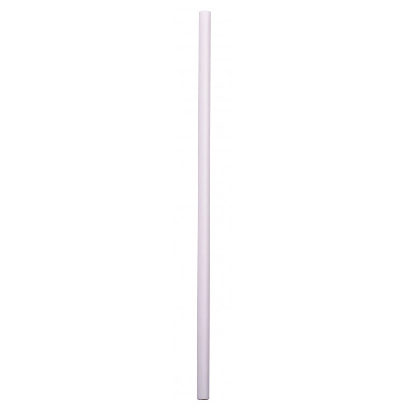 Paille papier blanche 6x200mm Lot de 250