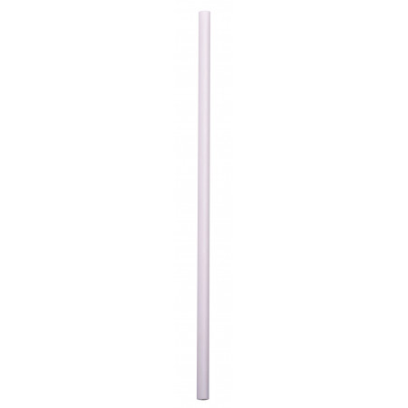 Paille papier blanche 6x200mm Lot de 250