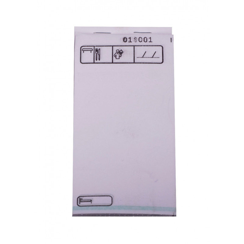 Bloc restaurant blanc Tripli 75x150mm Lot de 10