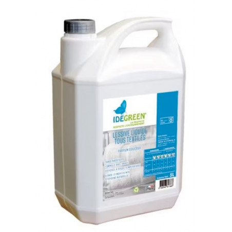 Lessive liquide tous textiles Parfum Douceur Ecologique 5L IDEGREEN