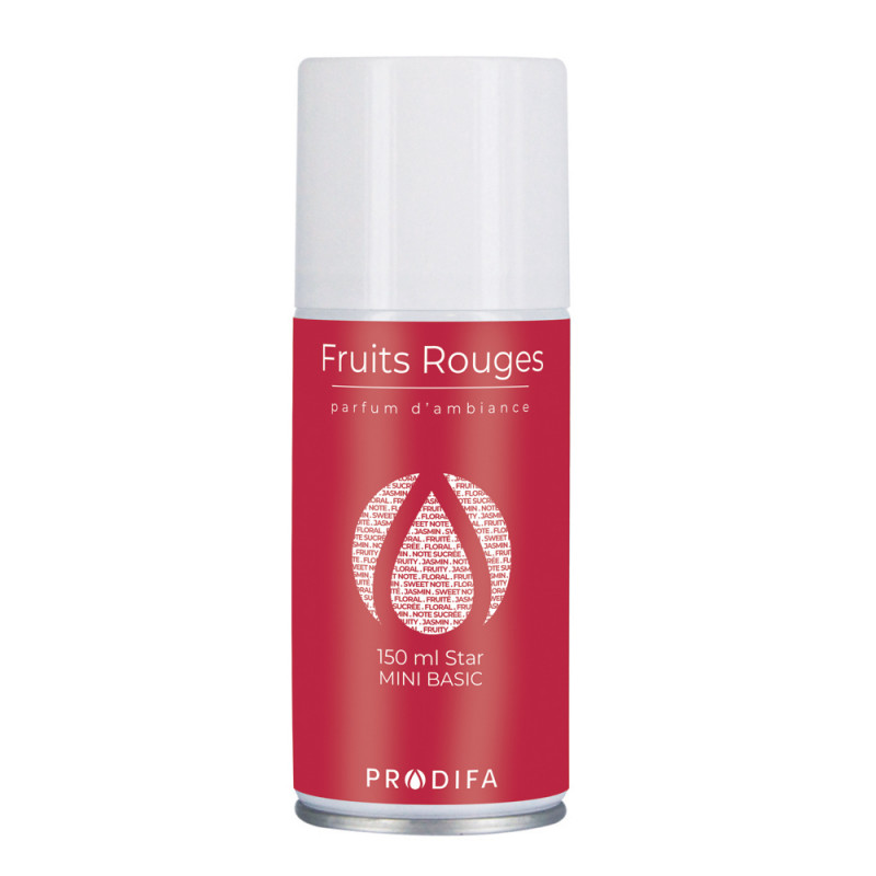 Aérosol star 150ml recharge Fruits Rouges pour mini basic