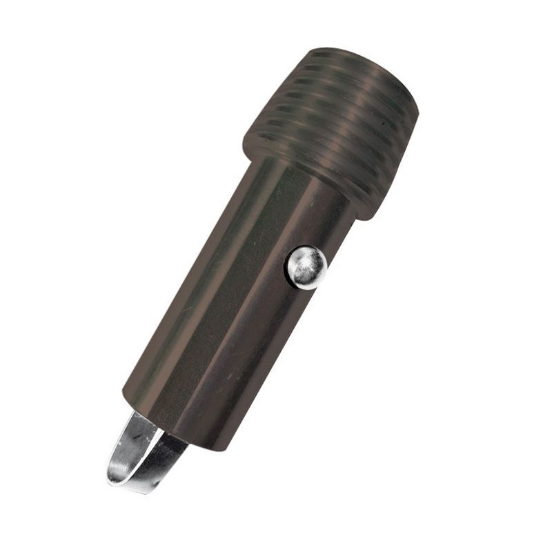 Adaptateur avec pas de vis pour perche Alu