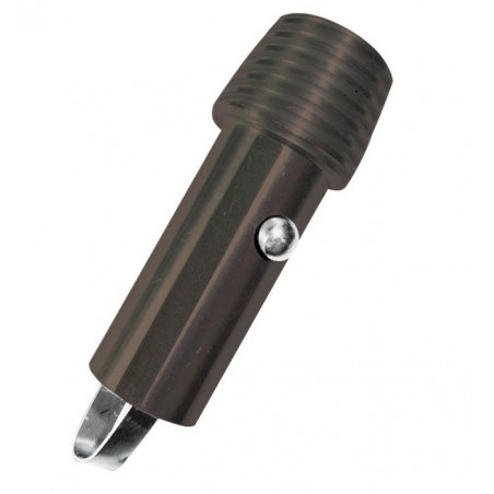 Adaptateur avec pas de vis pour perche Alu