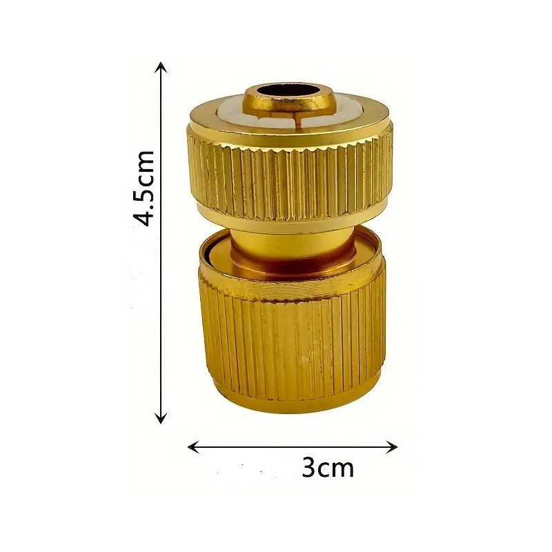 Raccord rapide alu pour tuyau D13mm