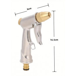 Pistolet d'arrosage Alu 4 modes de pulvérisation