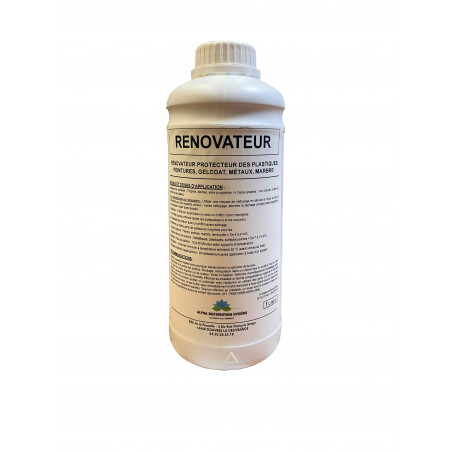 Rénovateur protecteur des plastiques, peintures, gelcoat, métaux 1L