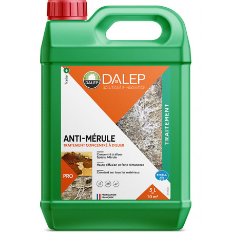 Anti mérule Traitement concentré DALEP 5L