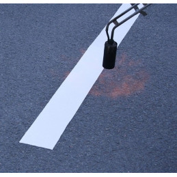 Ligne 1000mmx100mm Blanc CITY S3 Préfabriquée Thermocollée