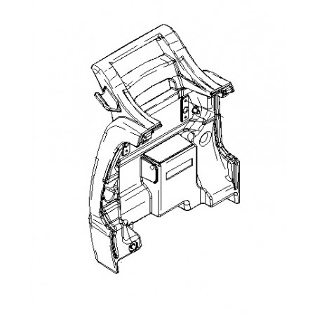 POIGNEE pour Nettoyeur HP P176-OPTIMA C/SRB.-EN PEHD