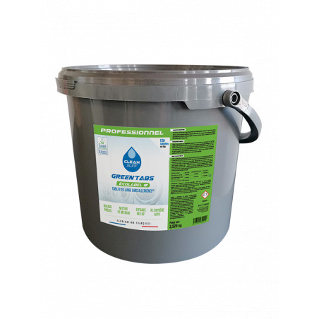 Pastille lave linge Clean Surf Green Tabs ECOLABEL