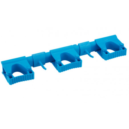 Support Mural Hygiénique Hi-Flex 420 mm Bleu VIKAN