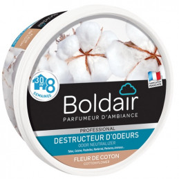 Gel destructeur d'odeurs fleur de coton 300g BOLDAIR