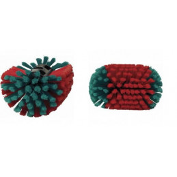 Brosse jante souple passage d'eau 228 mm Souple/fleuré VIKAN